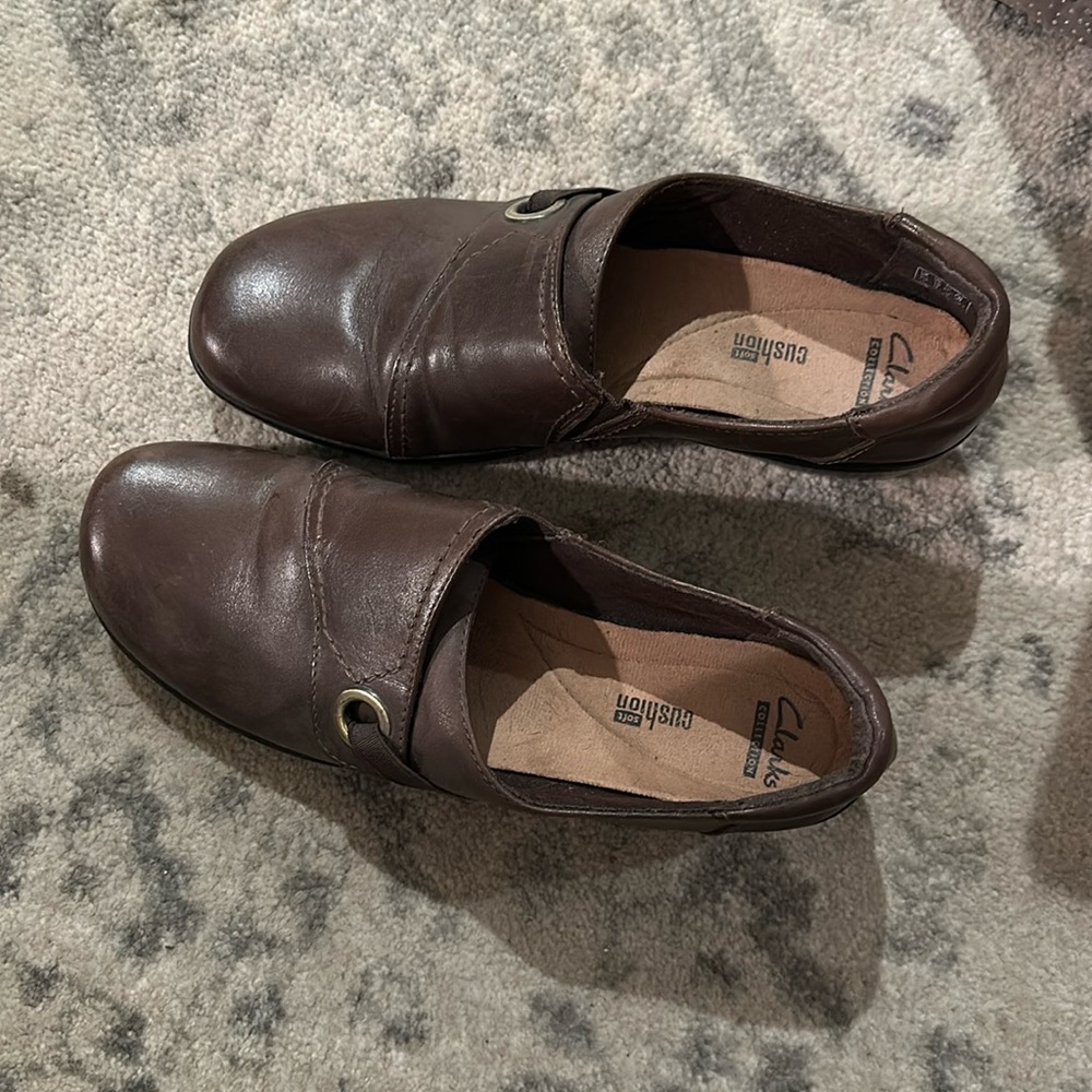 Clarks Women’s Collections loafer brown, 10